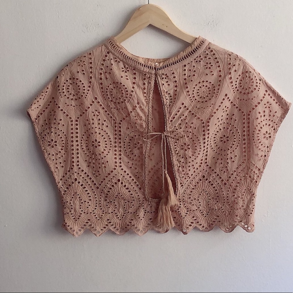 Mango Boho Top Desert Style 🍑